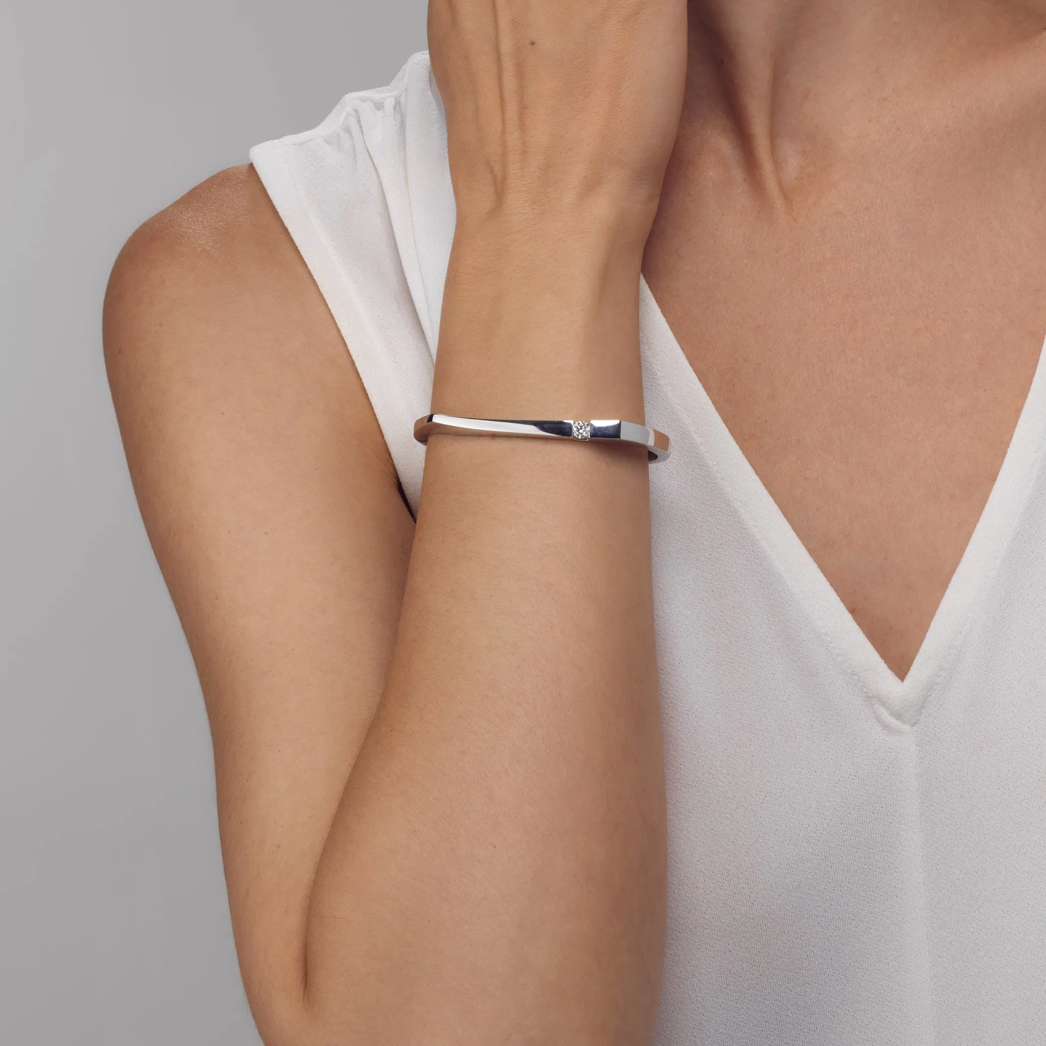 Orion Polar Diamond Cuff Bracelet