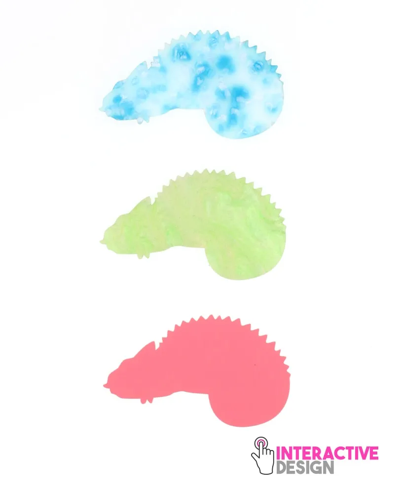 Pack NEW YEAR PARTY inserts for chameleon necklace