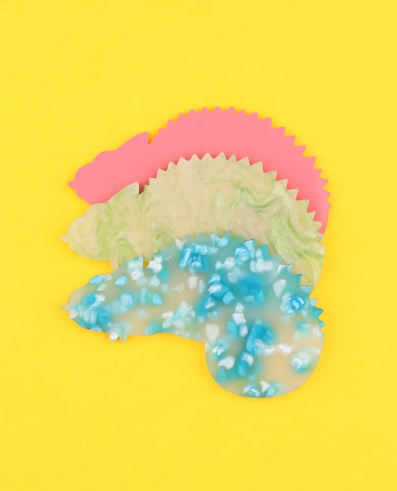 Pack NEW YEAR PARTY inserts for chameleon necklace