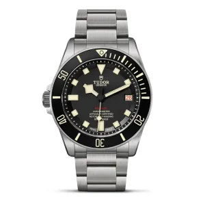 Pelagos LHD Ceramic matt black disc, Titanium bracelet