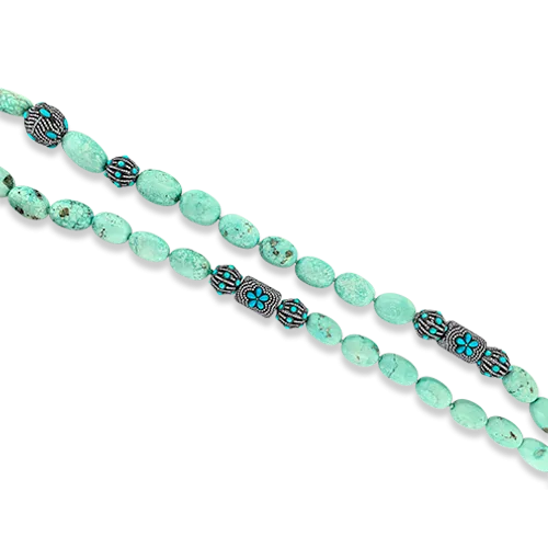 Persian Turquoise Bead Necklace