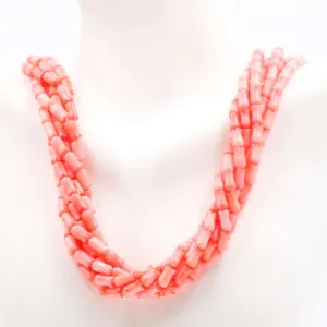 Pink Coral Beads Coral Strand Carved Tulip Beads Coral Beads Carved Beads Pink Beads Unfinished Strand Gemstone Beads Pink Coral Beads SKU 6143174