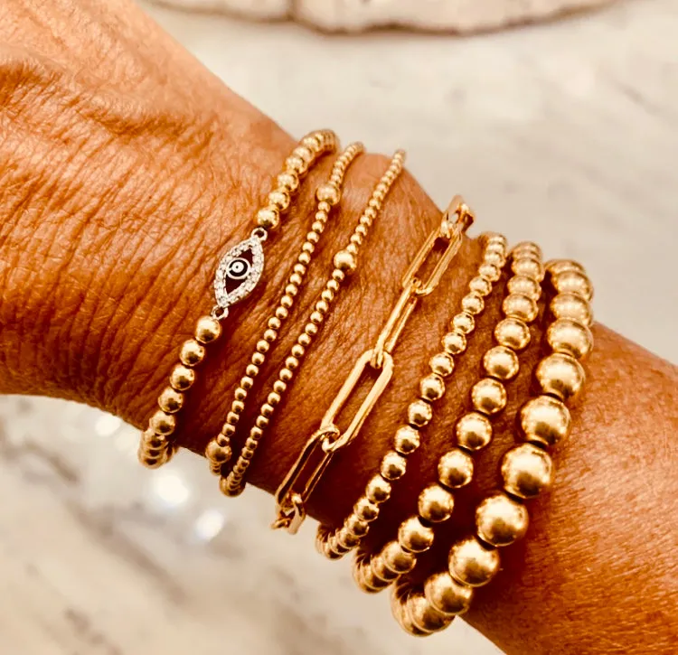 "Paper Clip Link" Bracelet