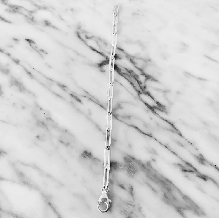 "Paper Clip Link" Bracelet