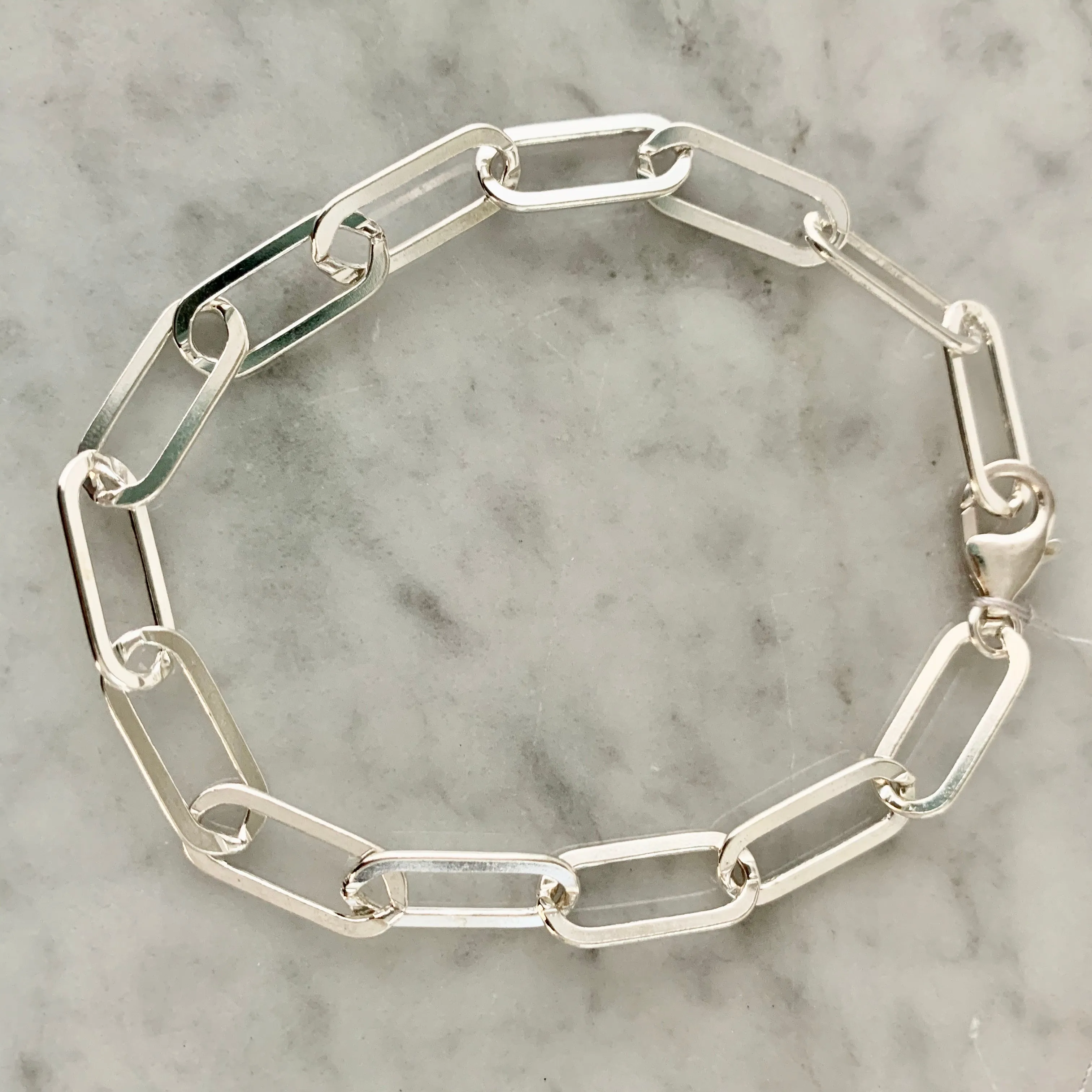 "Paper Clip Link" Bracelet