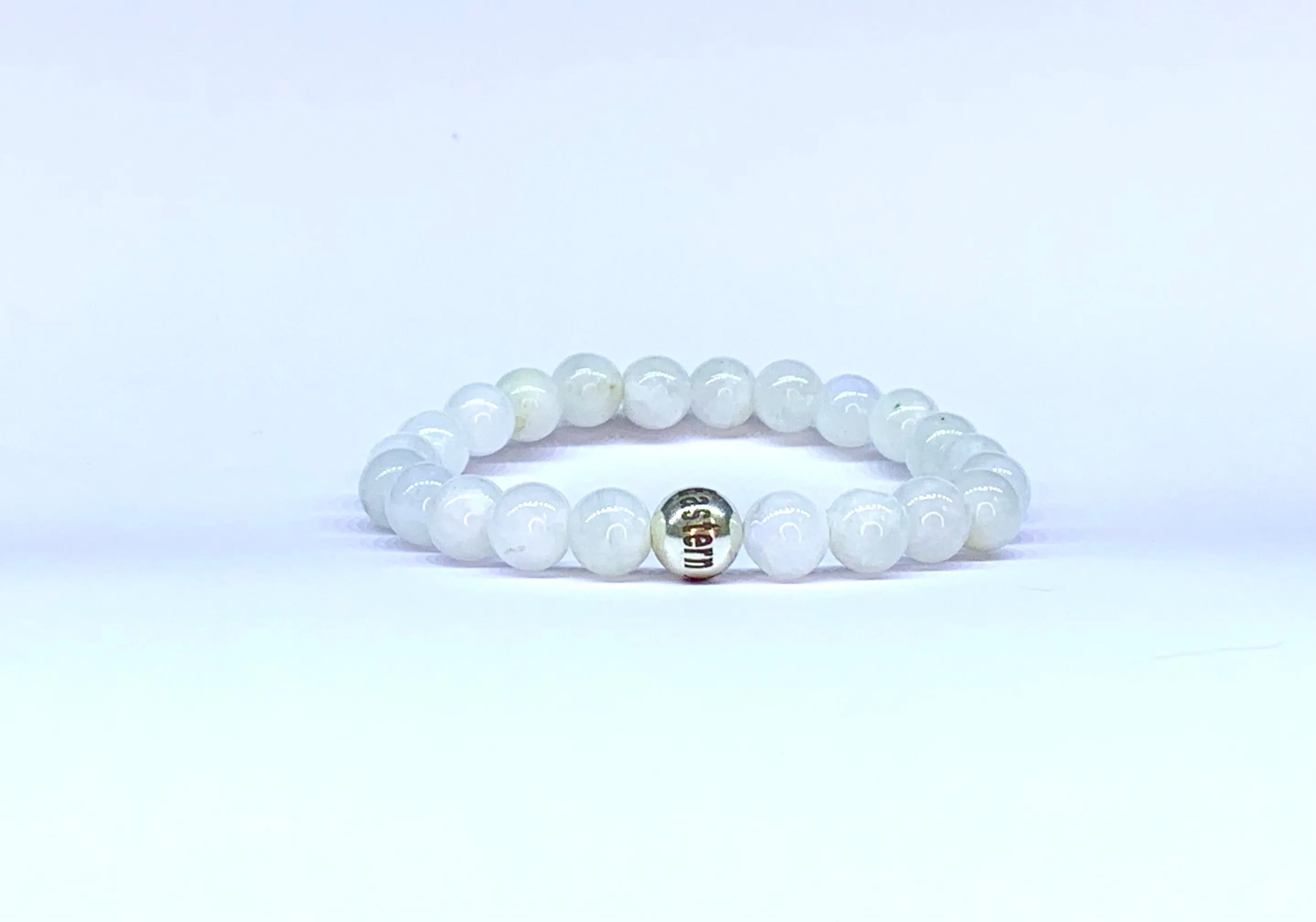 Rainbow Moonstone Bead Bracelet