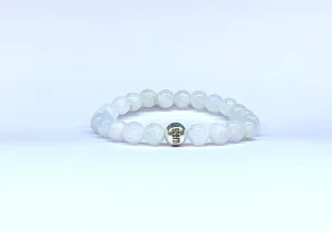 Rainbow Moonstone Bead Bracelet