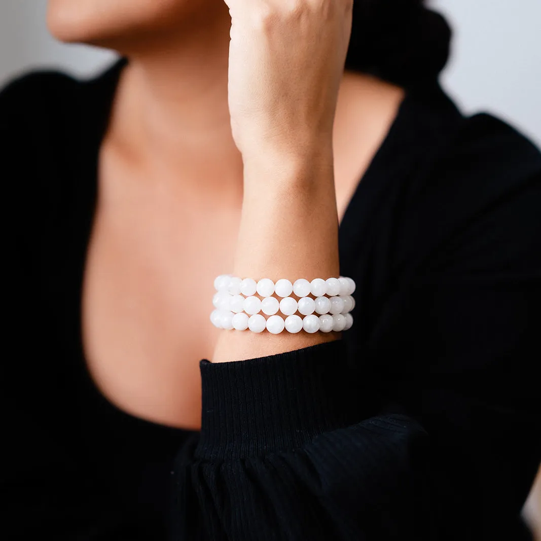 Rainbow Moonstone Bracelet