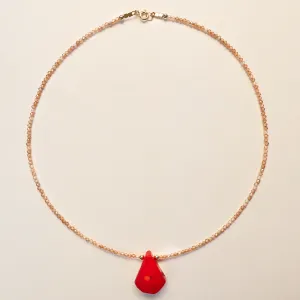 Savannah Crystal Pendant Necklace