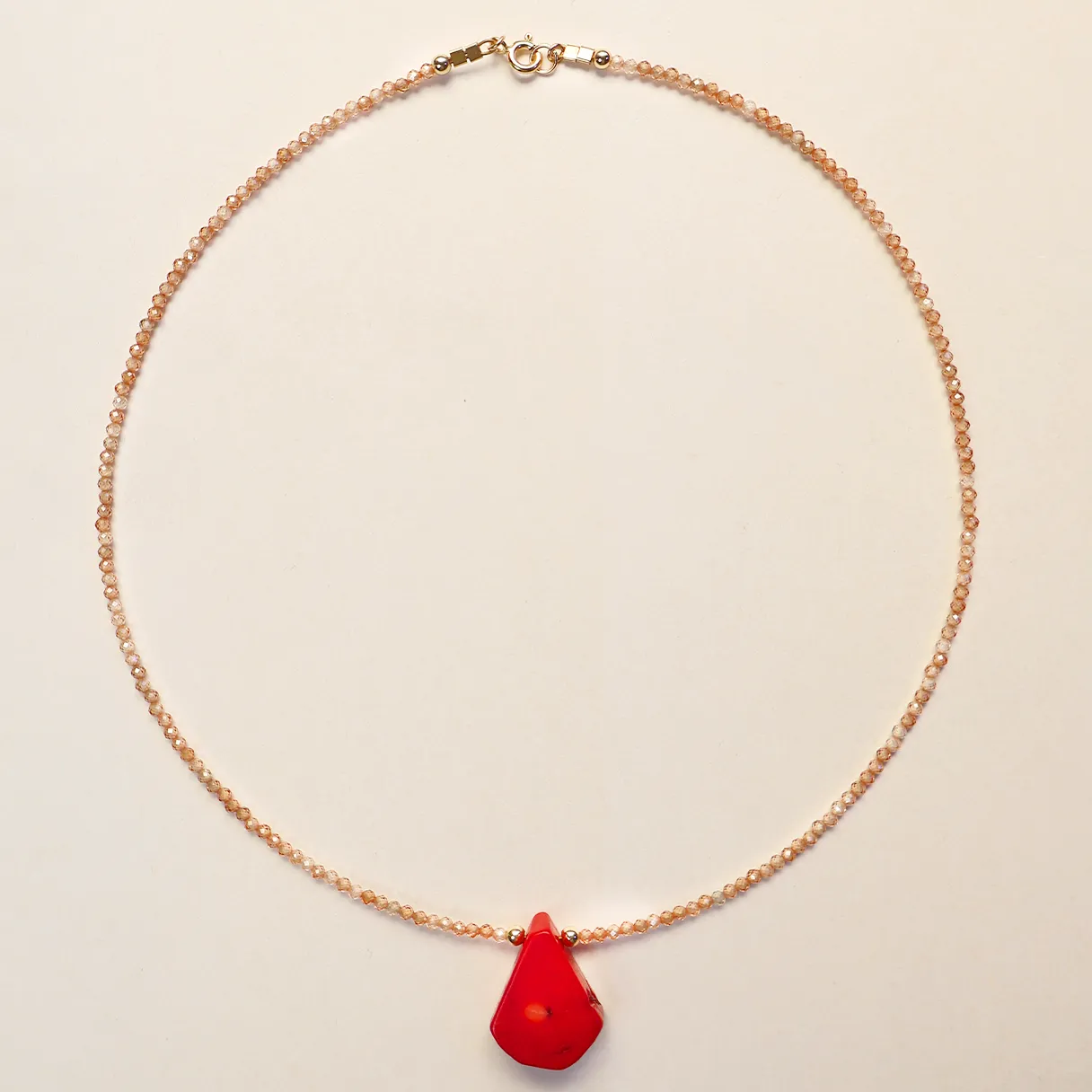 Savannah Crystal Pendant Necklace