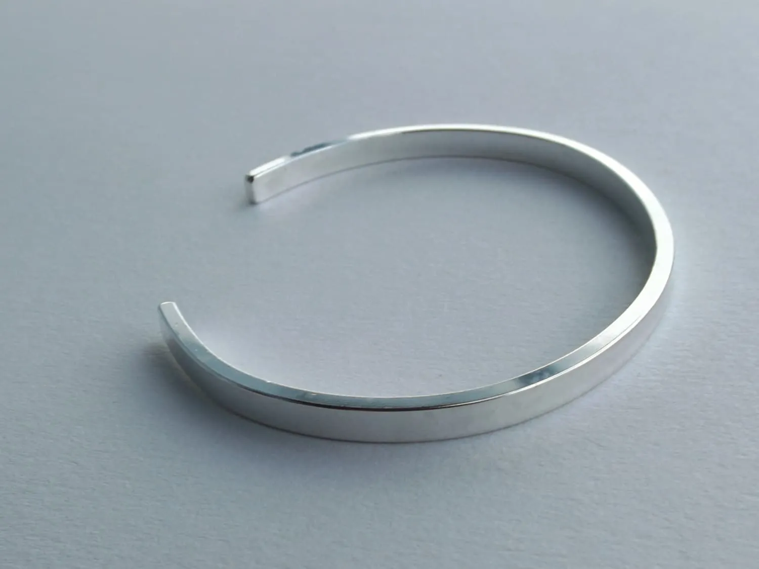 Simple Silver Cuff Bracelet, Wide Silver Stacking Cuff, Modest Cuff Bracelet, Thick Cuff Bracelet, Cuff, Simple, Layering Cuff, Thick Cuff