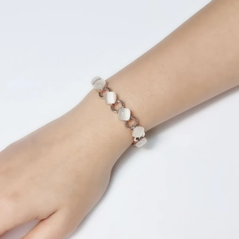 Simulated Moonstone Bracelet