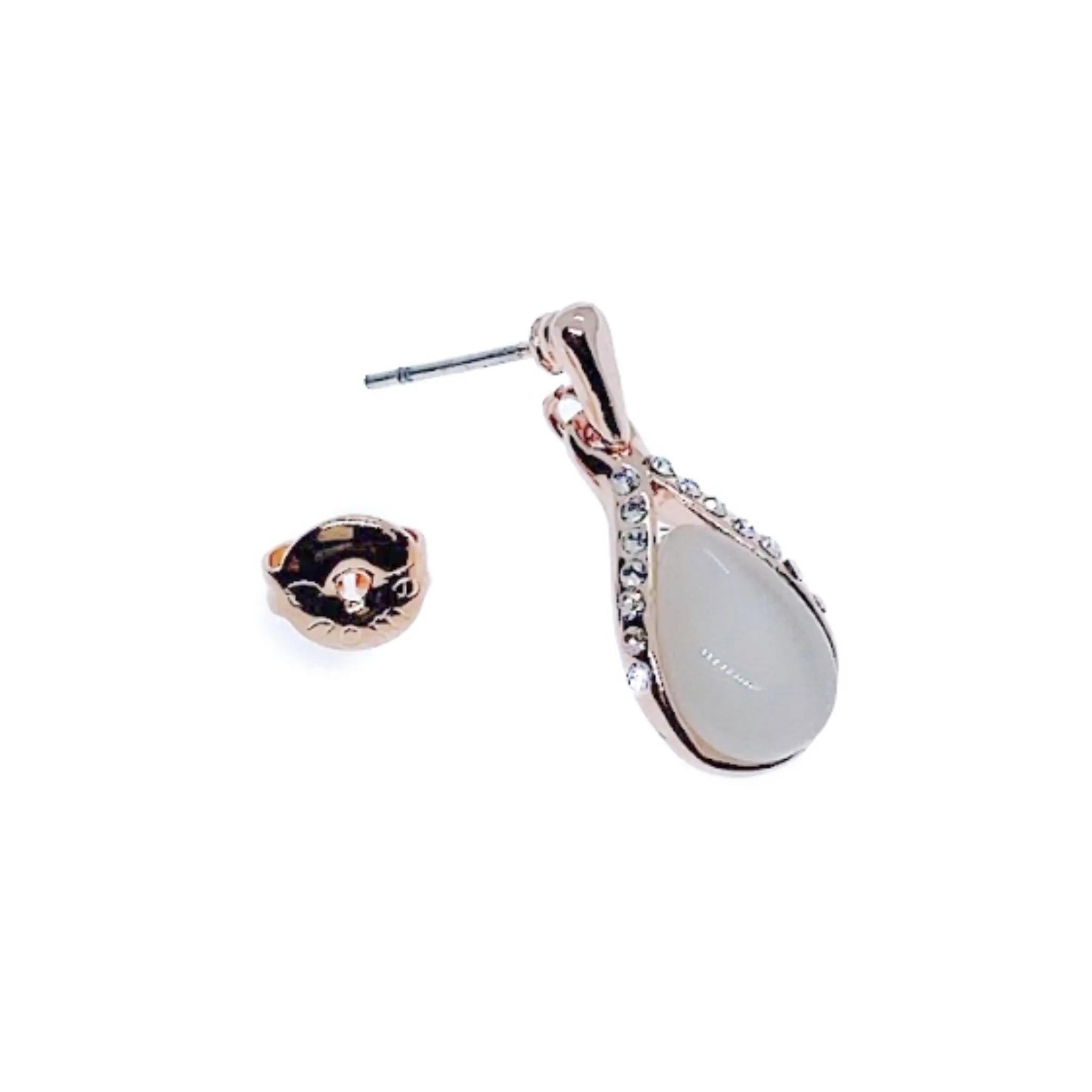 Simulated Moonstone Earrings