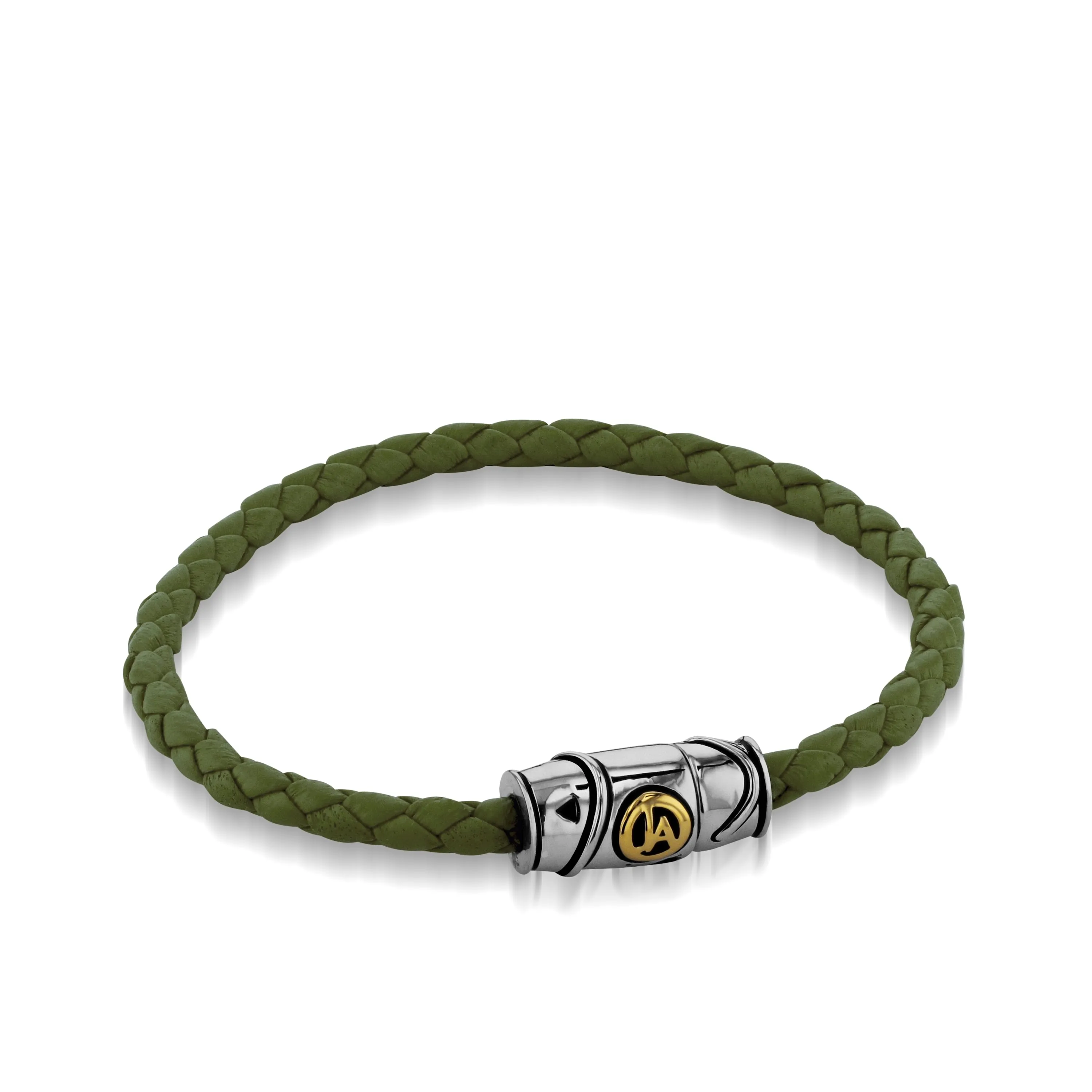 Solar Braided Leather Bracelet