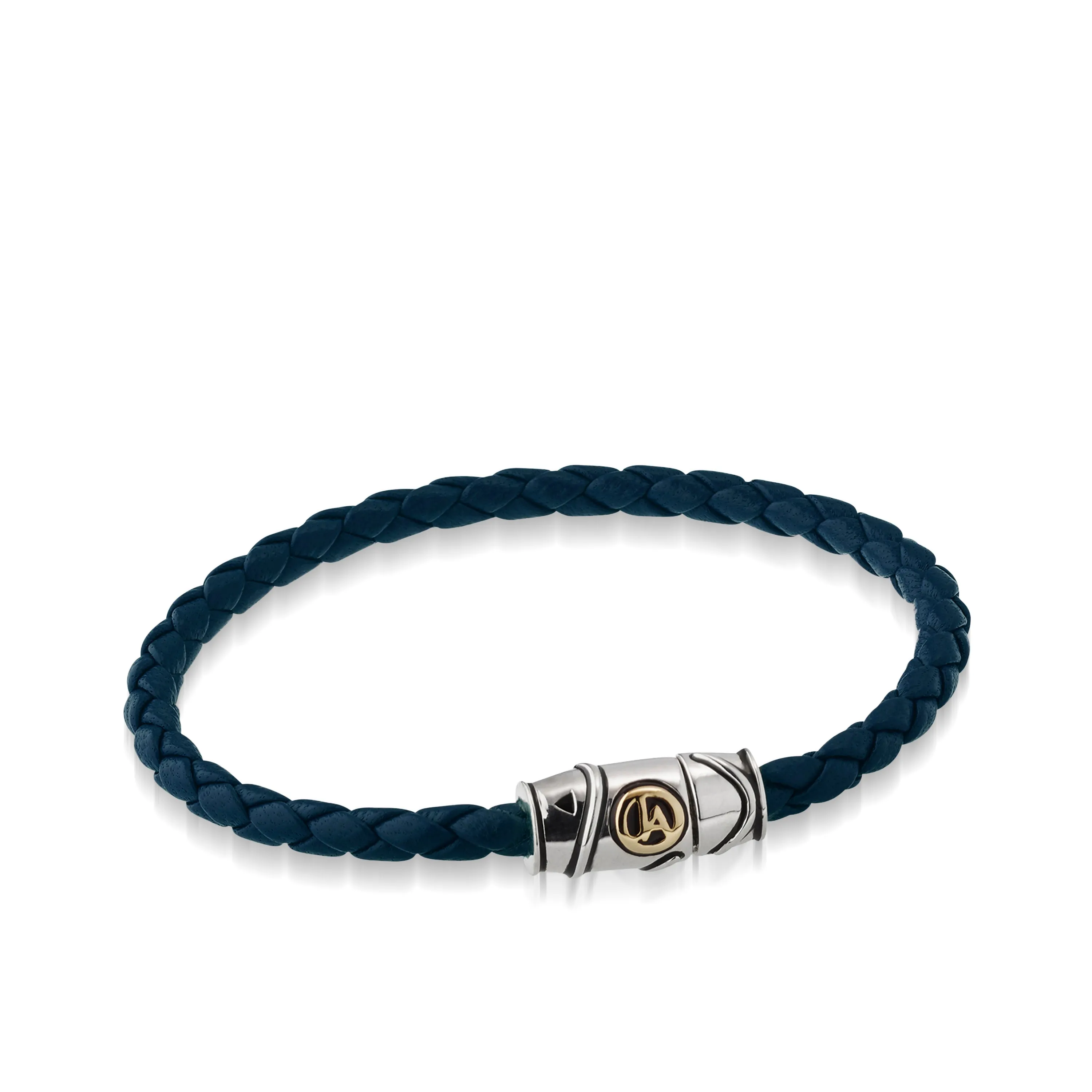 Solar Braided Leather Bracelet