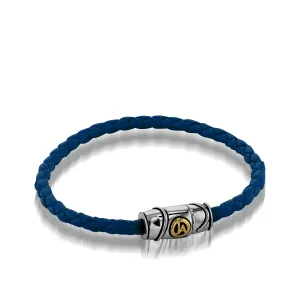 Solar Braided Leather Bracelet