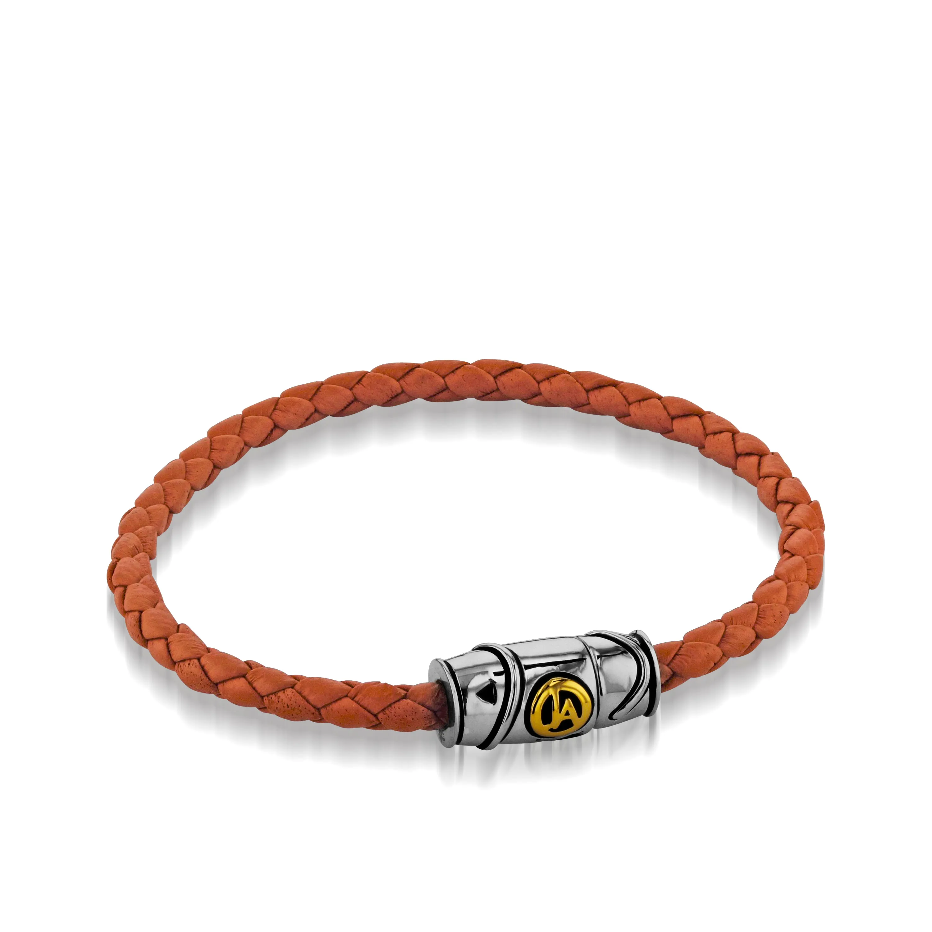 Solar Braided Leather Bracelet
