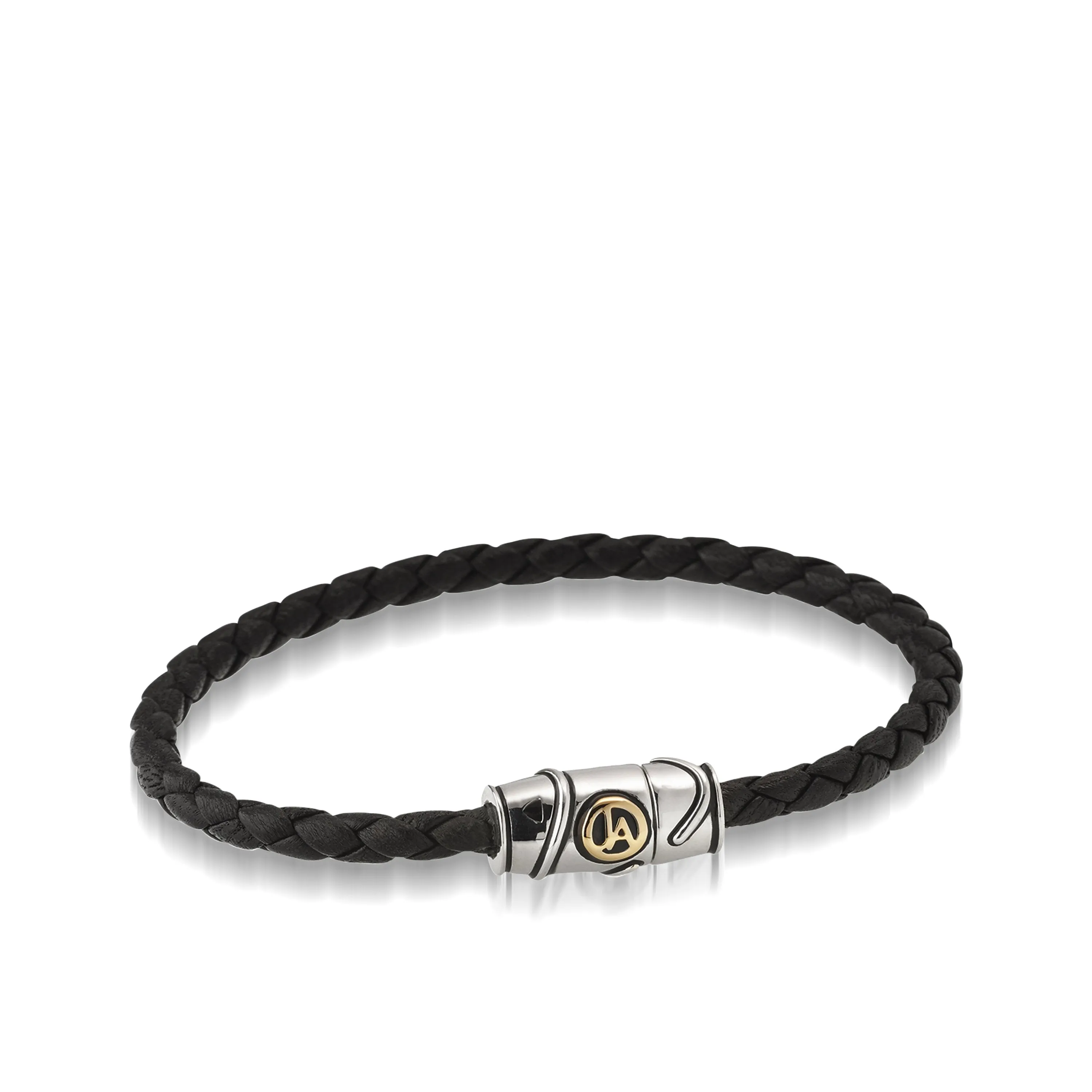 Solar Braided Leather Bracelet