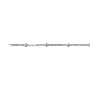 Sterling Silver Beaded Chain