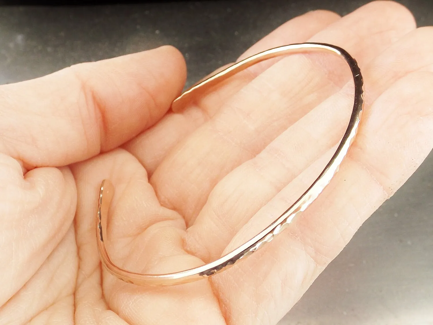 Textured Gold Minimal Cuff Bracelet, Slim Gold Cuff Bracelet, Cuff Bracelet, Gold Bracelet, Simple Bracelet, Minimal, Boho Chic, Gold Cuff
