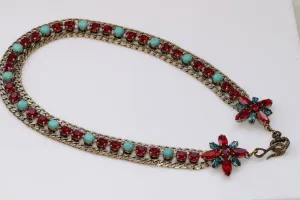 TURQUOISE AND GARNET