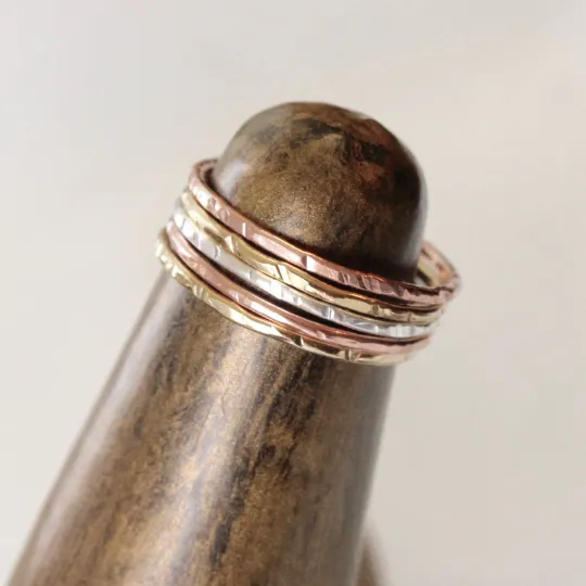 Very Skinny Stackable Stacking Ring