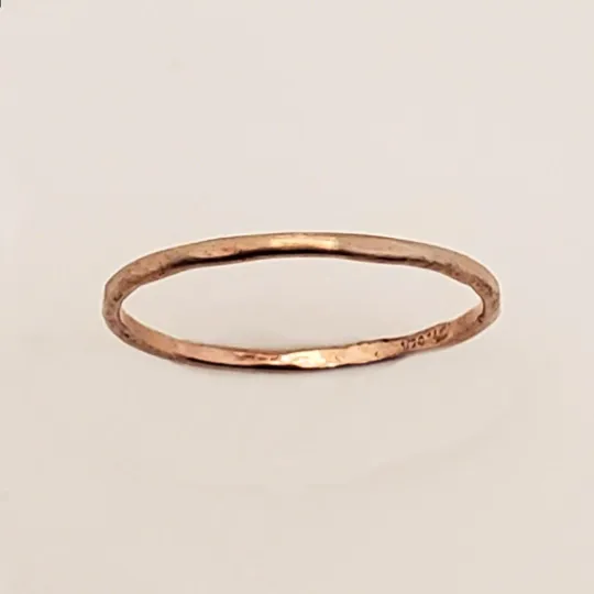 Very Skinny Stackable Stacking Ring
