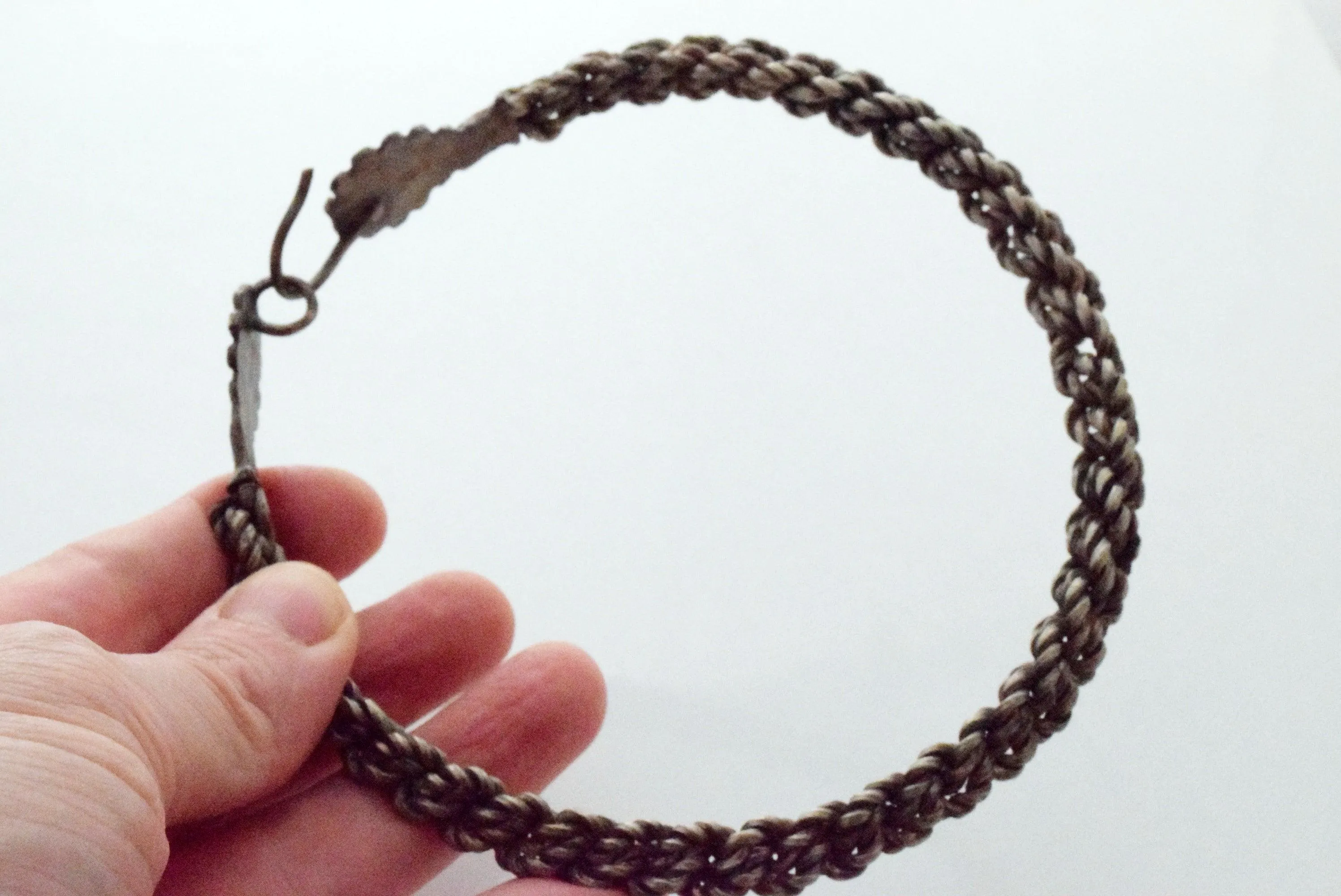 Vintage Berber Algerian Silver Foot Bracelet