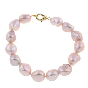 Women's Pearl Bracelet Classic 9-10mm Baroque Pearl