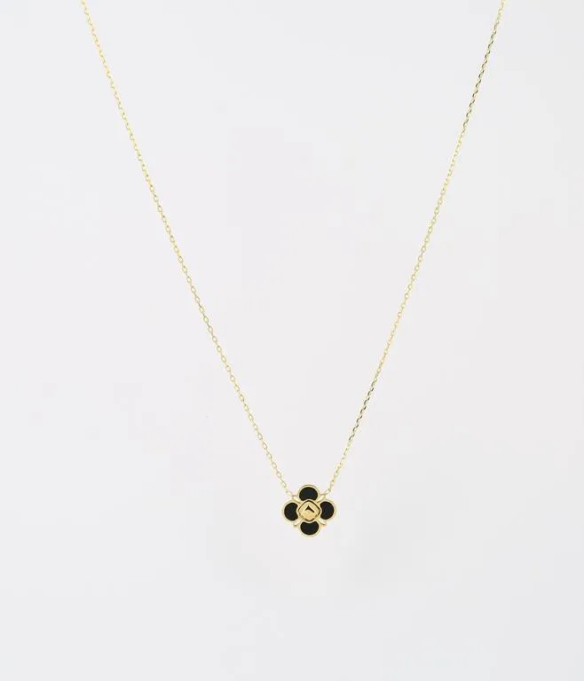 Zag Bijoux Esme Onyx Necklace